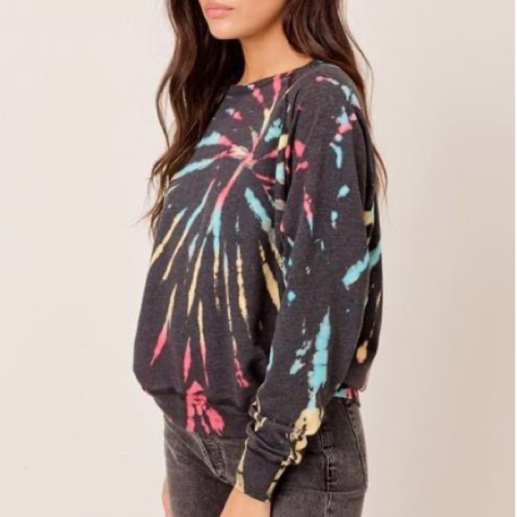 lovestitch tie dye sweatshirt